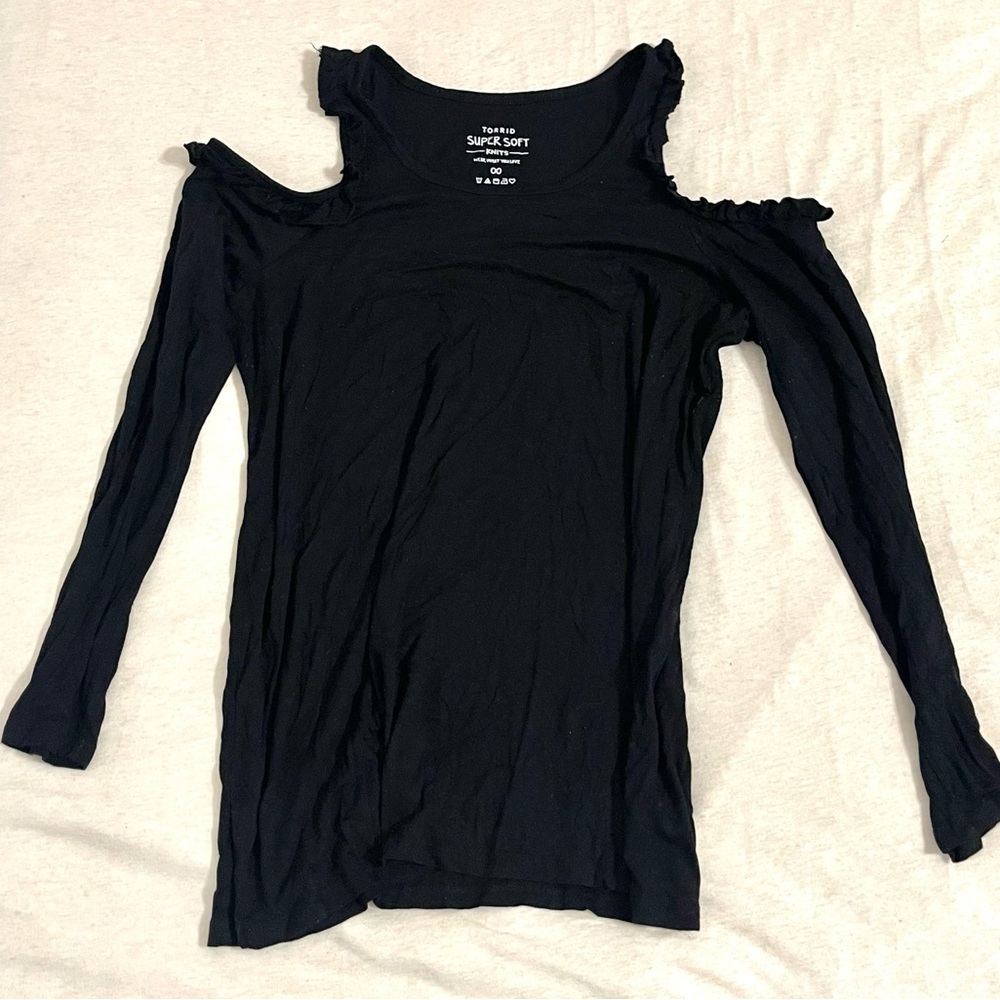 Torrid Cold Shoulder Top